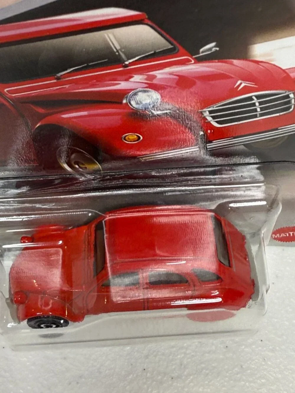 Matchbox 1970 Citroen 2CV Red 16/125 1:64 Diecast NOC